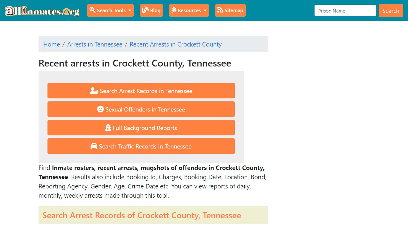 Recent arrests in Crockett County, Tennessee | Mugshots, Rosters ...