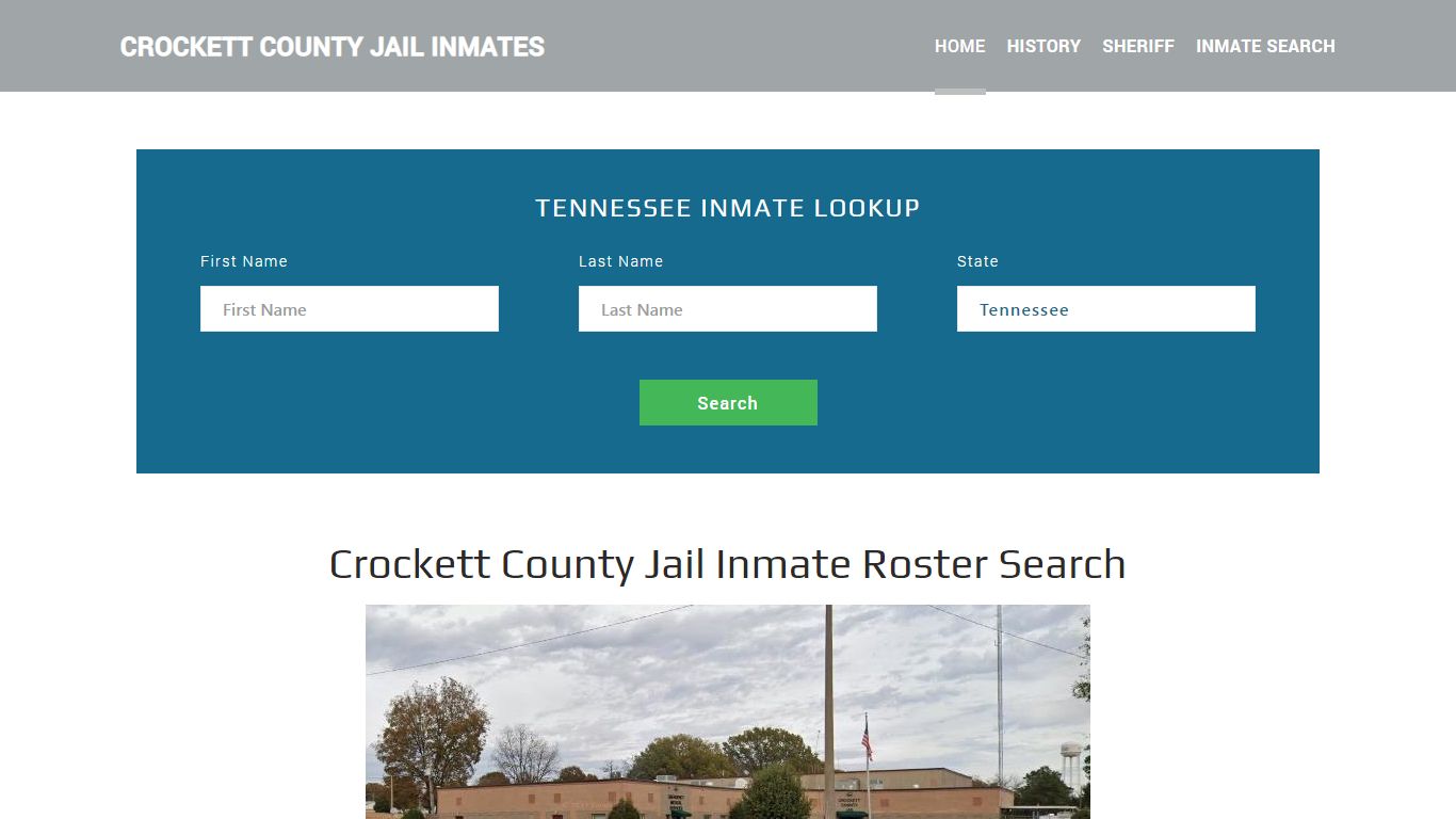 Crockett County Jail Inmate Roster Lookup, Alamo, TN